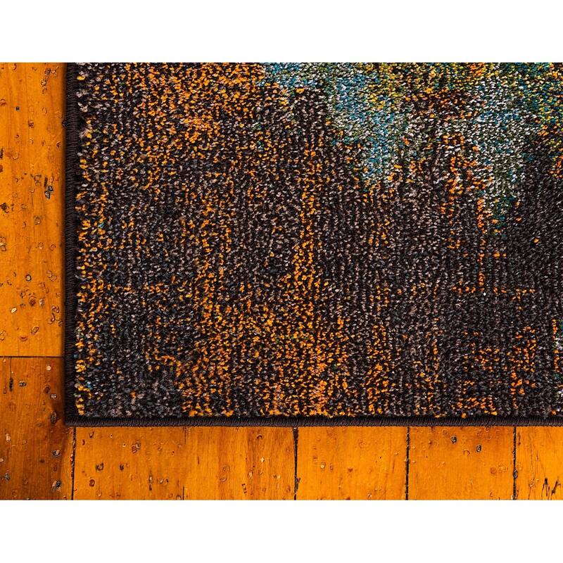Contemporary Zhale Collection Area Rug