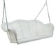 preview thumbnail 5 of 6, International Caravan Resin Wicker Hanging Loveseat Swing