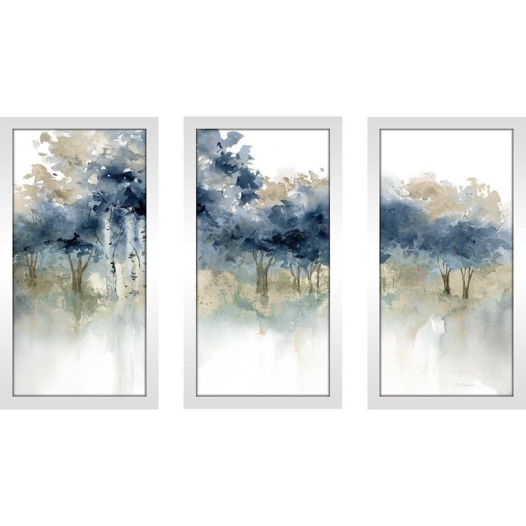 "Waters Edge I" by Carol Robinson 3 Piece Print on Acrylic