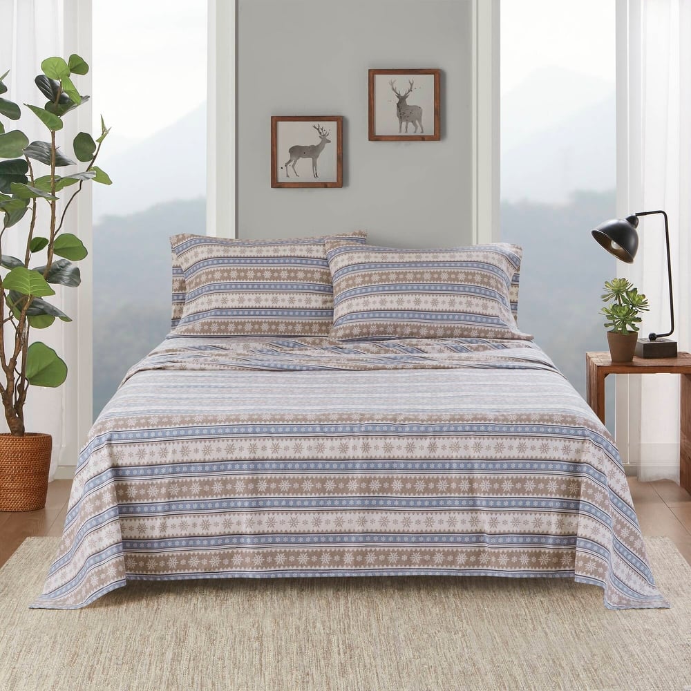 Woolrich Cotton Flannel Sheet Set