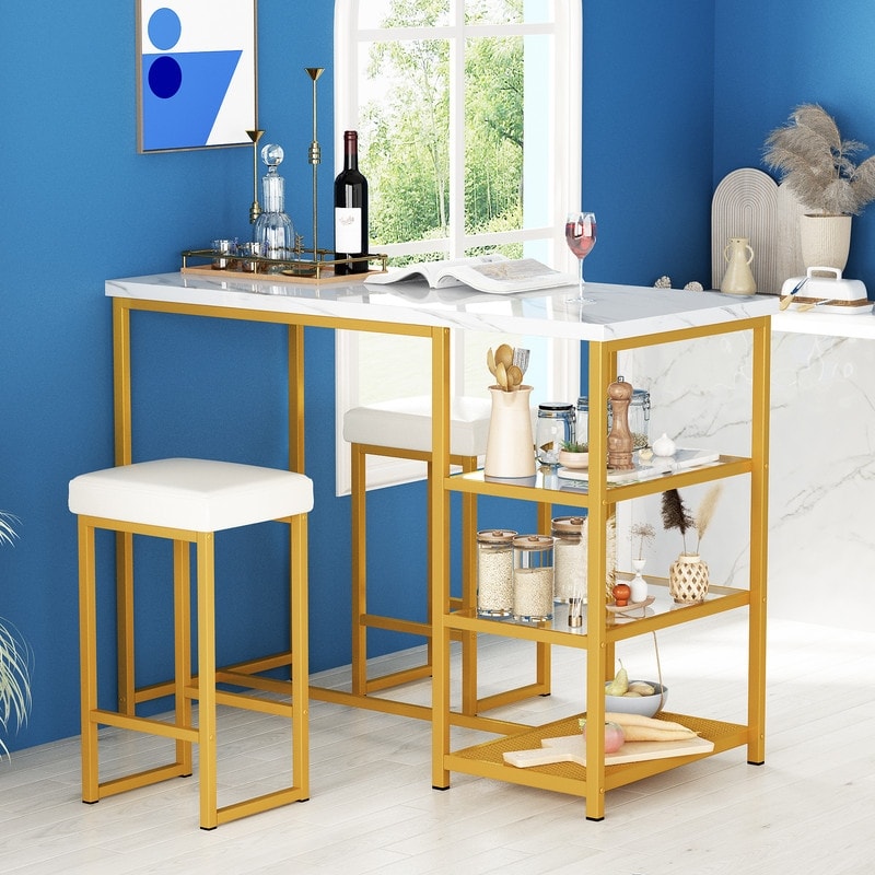 Modern bar deals table set