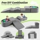 preview thumbnail 5 of 18, Costway 5PCS Climb and Crawl Playset with Ball Pit for Kids Zippers - See Details