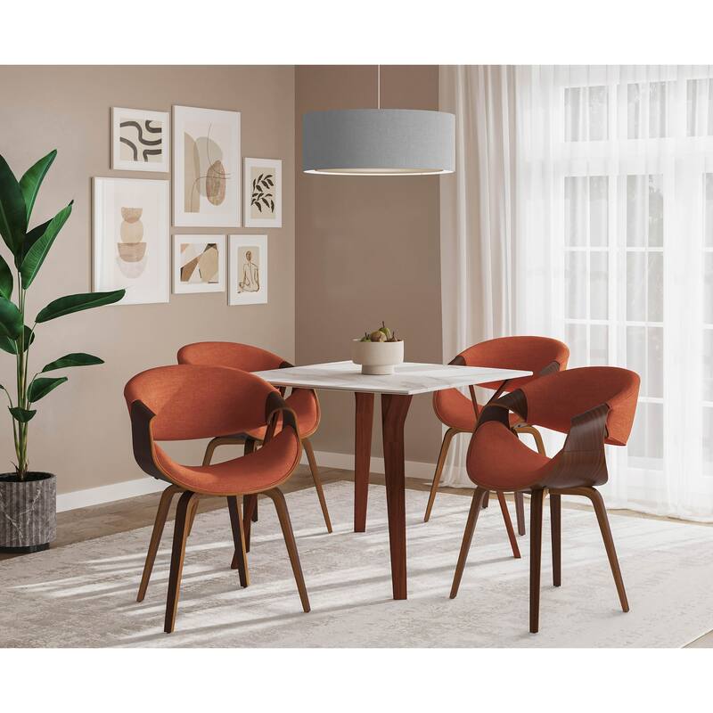 Carson Carrington Sauda Mid-Century Modern Upholstered Chair (Set of 2)