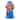 Great Northern Popcorn 11-Inch Coin-Operated Mini Gumball Machine (Blue) - Blue