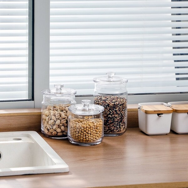 Spirit Collection Glass Canister 3 in 1 set - 4.3