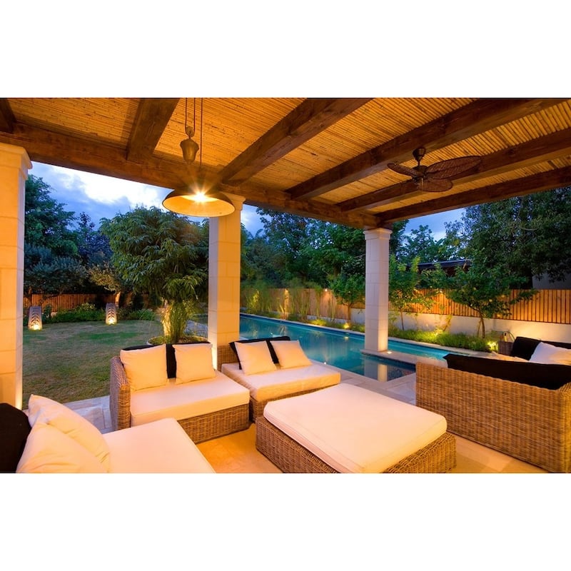 Natural Decorative Bamboo Poles 1" D x 6' H (25-Pack)