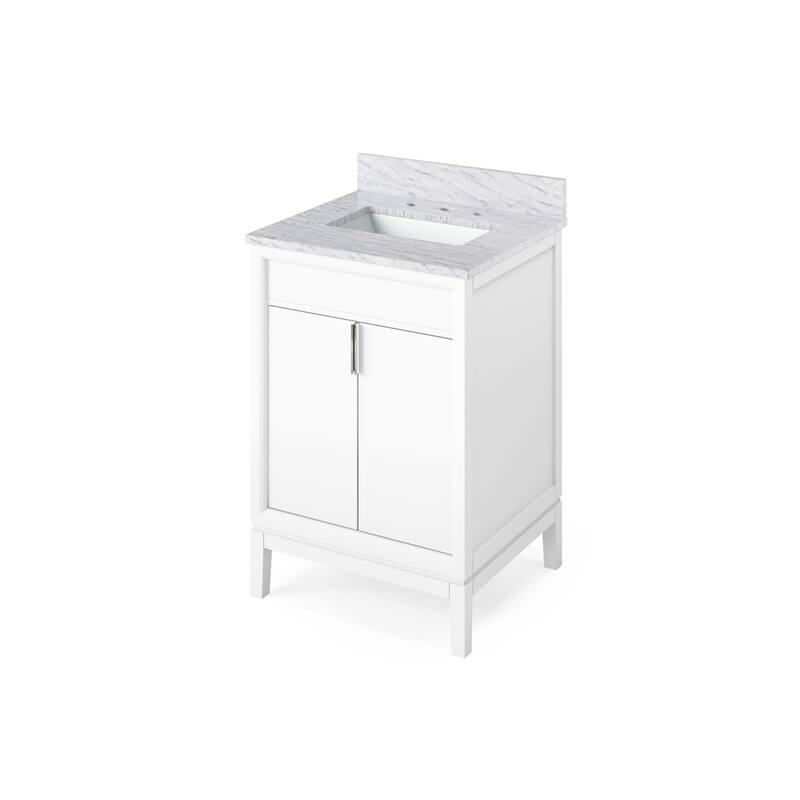 Jeffrey Alexander VKITTHE24R-MARBLE Theodora II 24" Free Standing