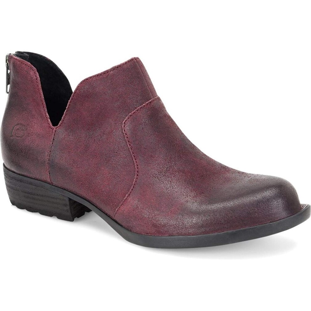 boc leather ankle boots