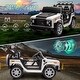 preview thumbnail 1 of 18, Electric Ride-On Car for Kids 12V with Two 30W Motors, Leather Seat, R/C, and Safety Features Black