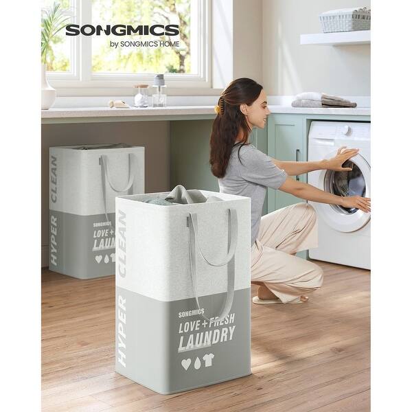 Polyester Laundry Bags with 2 Sections 23.8-Gallon Capacity