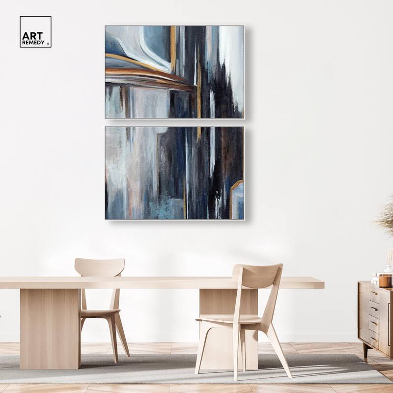 Aftereffect Canvas Set of 2 by Art Remedy