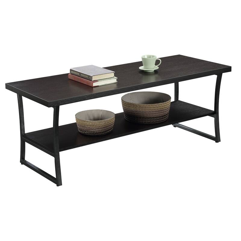 Convenience Concepts X-Calibur Coffee Table with Shelf