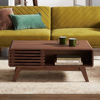 Mopio Ensley Mid-Century Modern Coffee Table with dual side