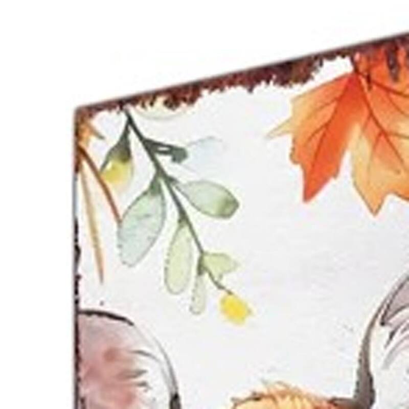 HomeRoots 42" White And Brown Solid Wood Deer Garden Stake