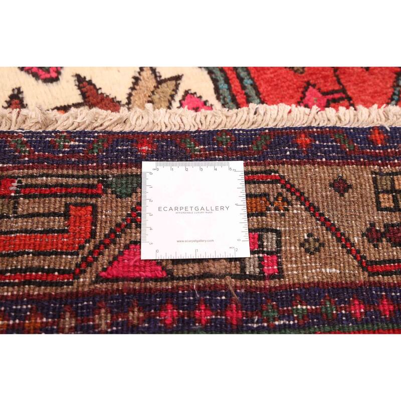 ECARPETGALLERY Hand-knotted Konya Anatolian Red Wool Rug - 2'9 x 11'2