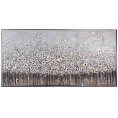 StyleCraft Three Dimensions Flowers At Attention Art Print on Canvas