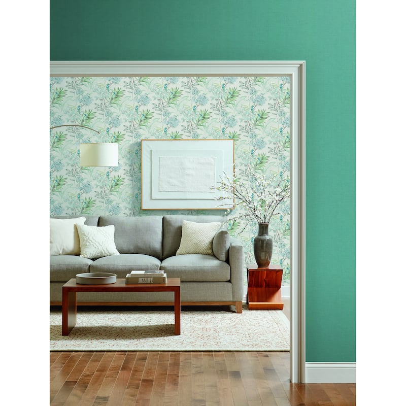 Reagan, Handpainted Songbird 27 In X 27 Ft = 60.8 Sq Ft Wallpaper