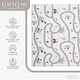 preview thumbnail 14 of 18, Evolur CozyCush Reversible Non-Toxic Playmat