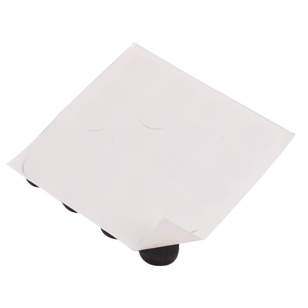 Home Rubber Round Table Chair Furniture Protector Cushion Pad Mat 15mm Dia 40pcs