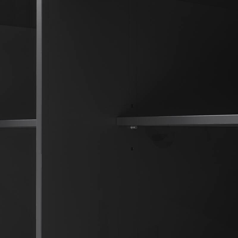 Large Kitchen Island with Drop Leaf,Power Outlet,,Rolling Kitchen Storage Cart on 5 Wheels with 5 Open Side Racks for Kitchen