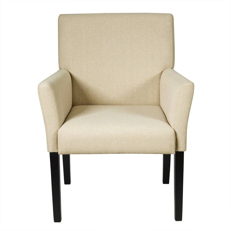 Ergonomic Executive Armchair with Soft Velvet and Rubber Wood Legs