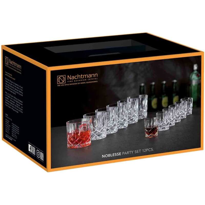 Nachtmann Noblesse 12 Piece Party Drinkware Set