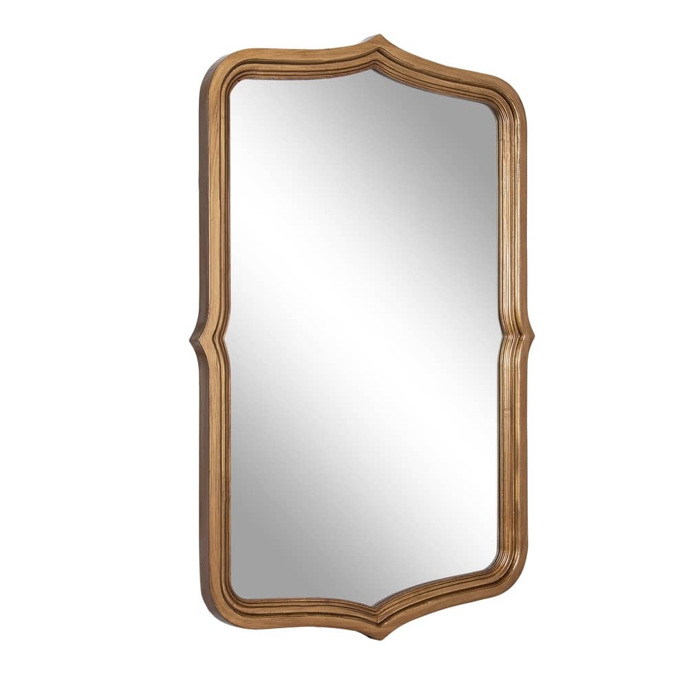 Kate and Laurel Preble Decorative Scallop Wall Mirror