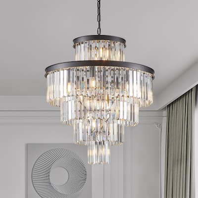 Black Luxury Crystal Chandelier