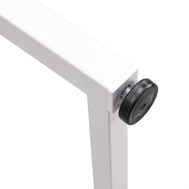 Mid-Century 7-Piece Dining Table Set for 6 People, Kitchen Dining Room Table Set with Faux Marble Dining Table and 6 Chairs