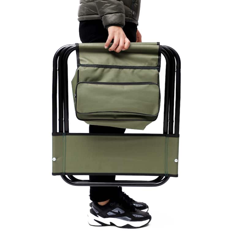 Folding Outdoor Chairs with Storage Bag (Set of 4)