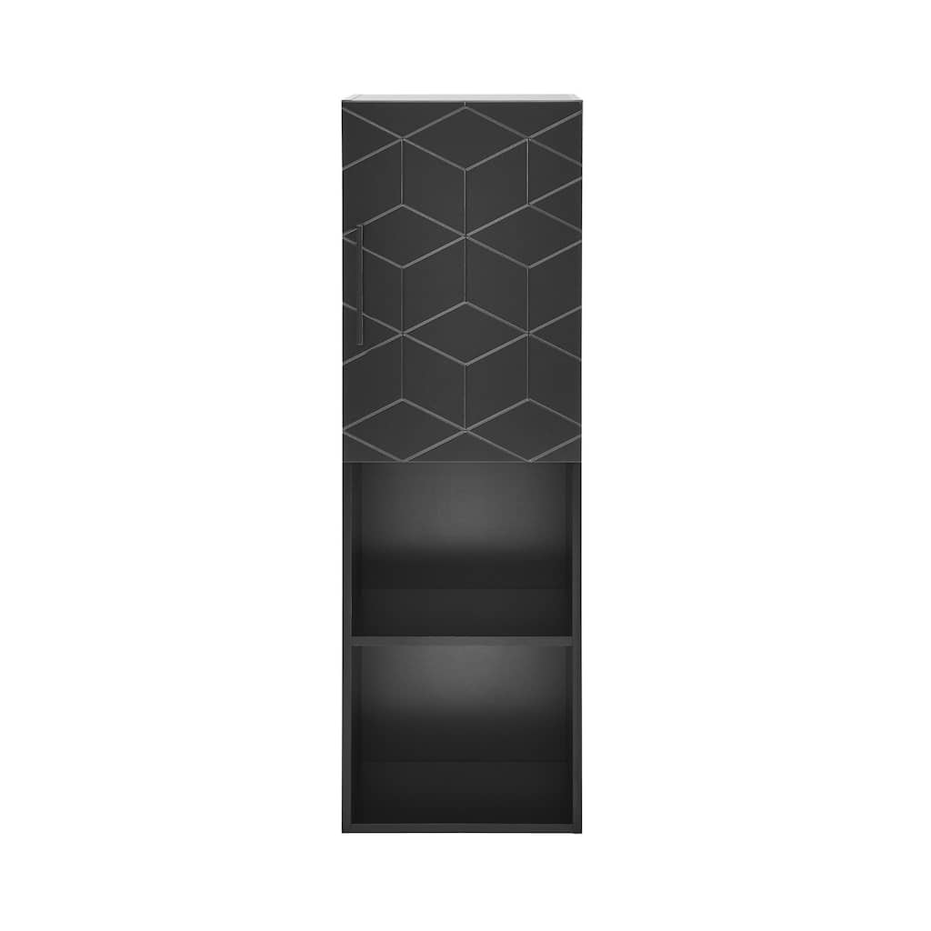 Swiss Madison SM-BC100 Annecy 46-1/4" MDF Wall Mounted Linen Tower