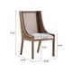 preview thumbnail 14 of 17, Christopher Knight Home - Valencia 7-Piece Dining Set Wood Veneer Dining Table with Beige Upholstered Chairs and Walnut Finish