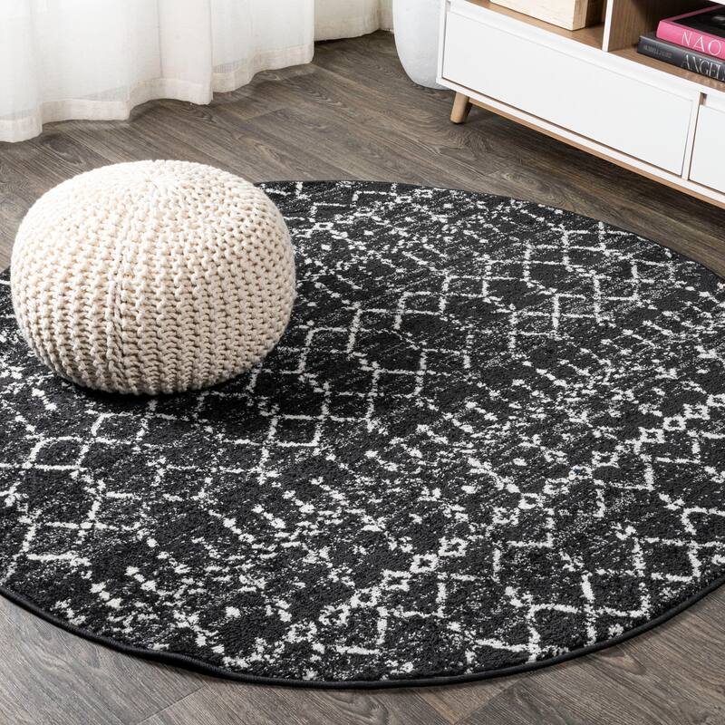 JONATHAN Y Modern HYPE Boho Vintage Diamond Area Rug