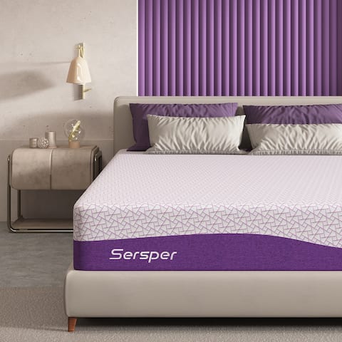 Sersper 10-inch Gel-Infused Memory Foam Mattress