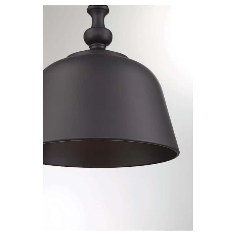 Savoy House Berg 12" Wide Pendant with Metal Shade
