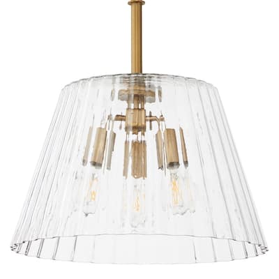 Quorum International 8803-3 Lawton 3 Light 16" Wide Pendant with