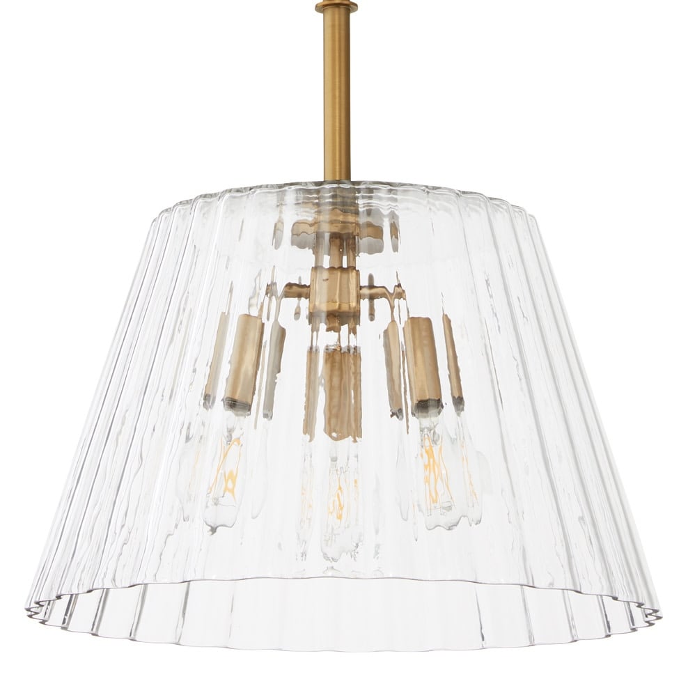 Quorum International 8803-3 Lawton 3 Light 16" Wide Pendant with