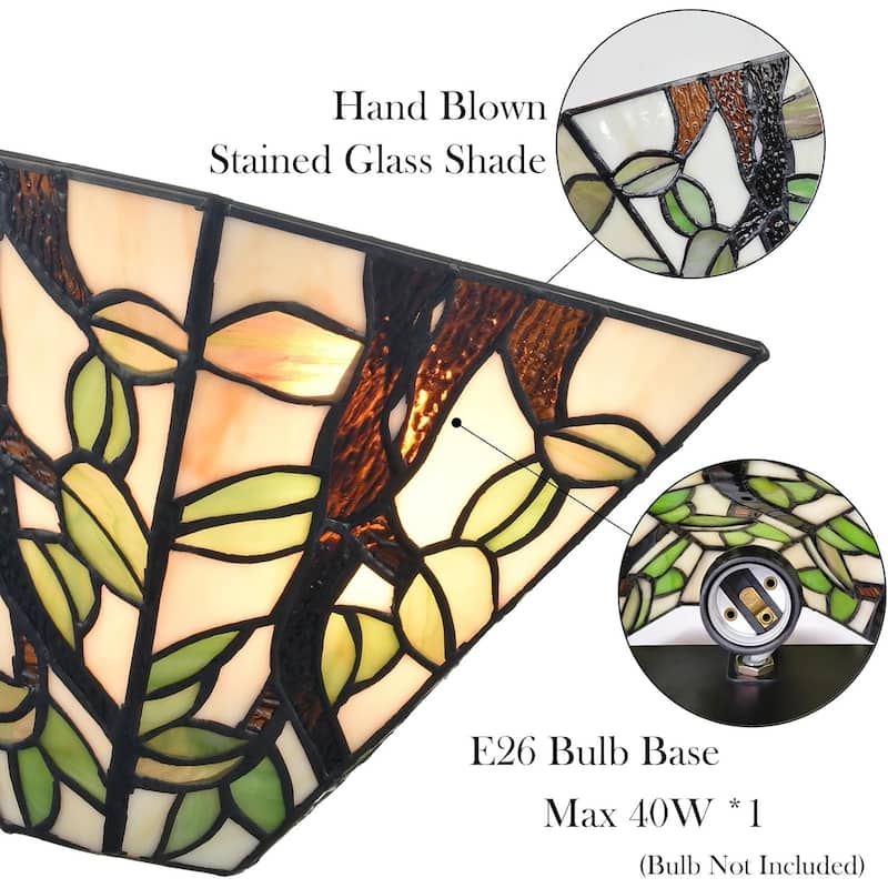 1-light wall mount light black wall light glass, metal corner light