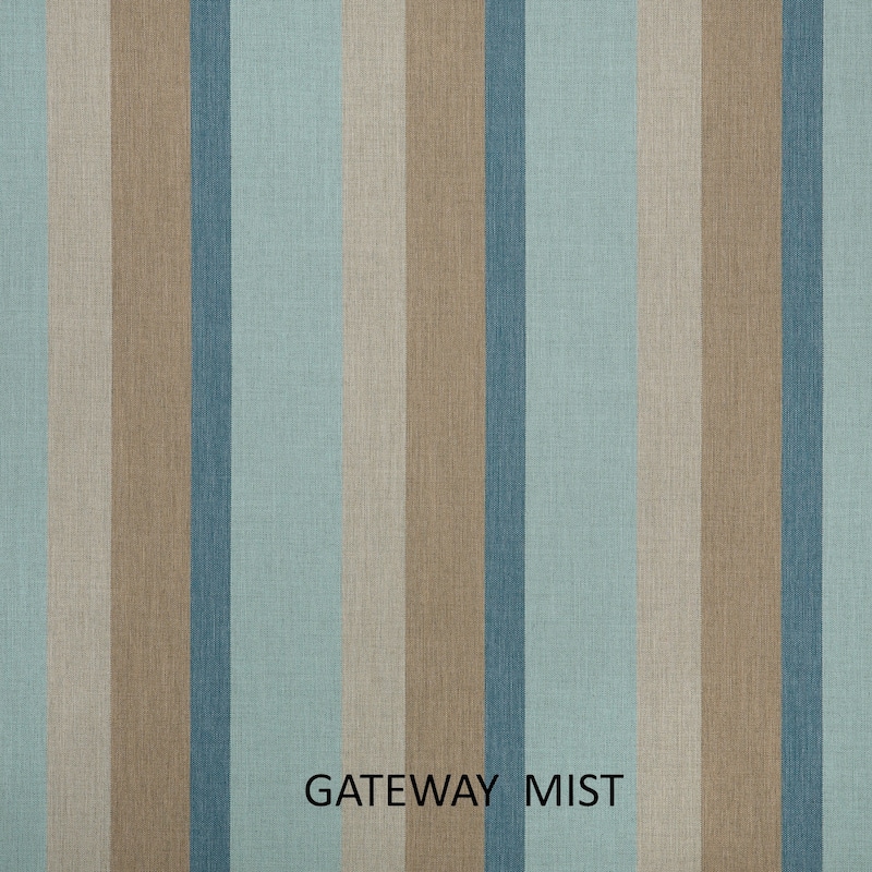 Sunbrella Gateway Mist/ Cast Silver Indoor/ Outdoor Pillow Set