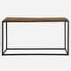 preview thumbnail 2 of 5, Salvaged Wooden Console Table - 54"