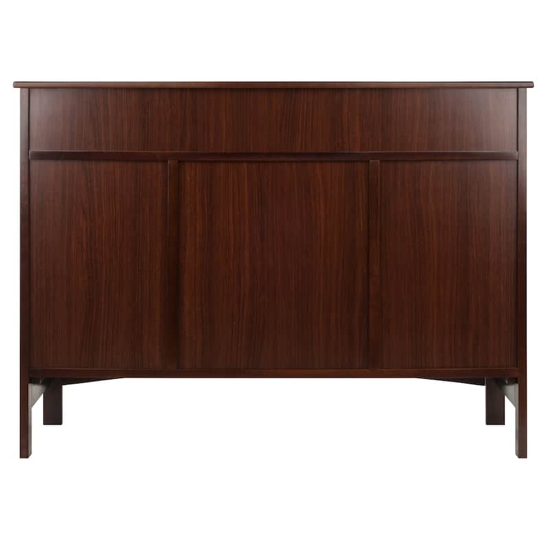 Gordon Buffet Cabinet, Cappuccino - 43.7"W x 16.1"D x 32.2"H