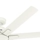 preview thumbnail 8 of 26, Hunter 60" Downtown Windmill Outdoor Ceiling Fan w/ Wall Control, Damp-Rated - Indoor-Outdoor, Industrial, Modern - ENERGY STAR!