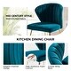 preview thumbnail 7 of 88, Barbara Contemporary Upholstered Side Chair with Small Base Set of 2 by HULALA HOME
