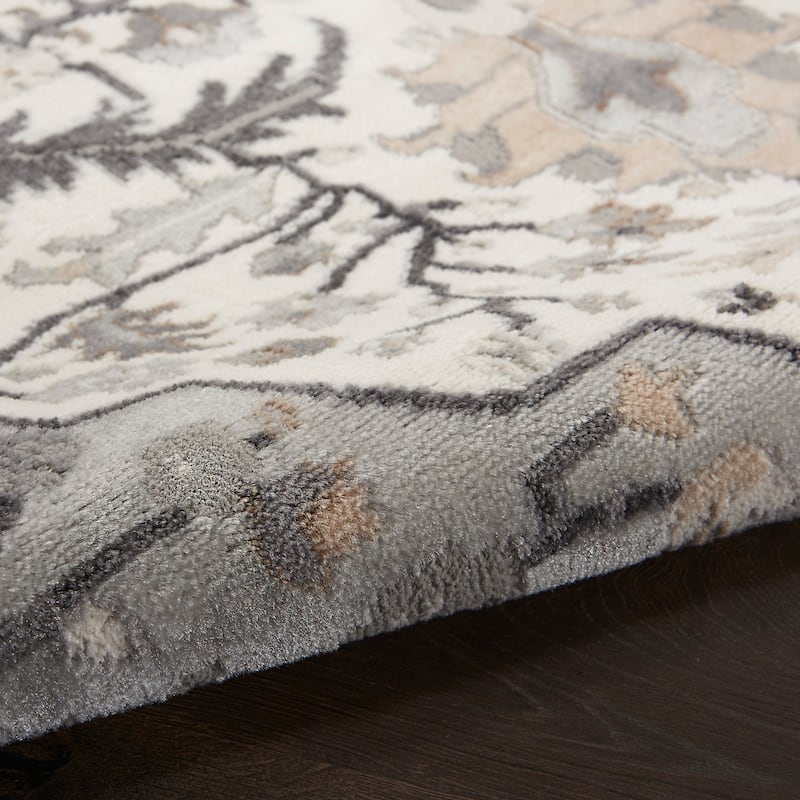 Nourison Elation Persian Floral Medallion Area Rug