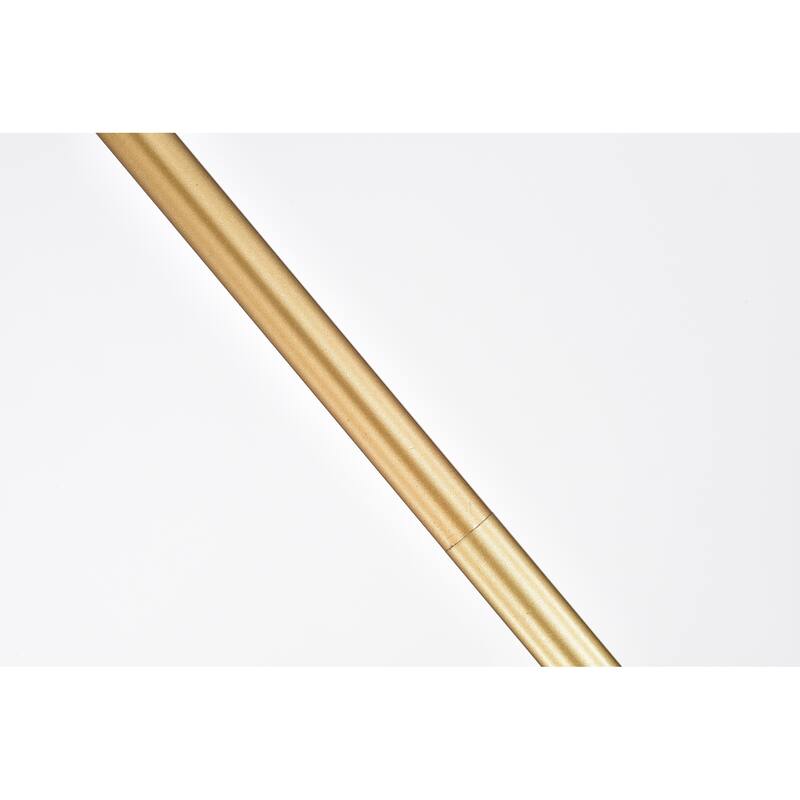 Chandelier Linear Matte Gold 5-Light