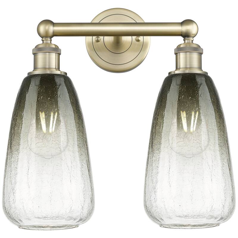 Innovations Lighting Endless Possibilities Edison - Brookhaven Almond - 2 Light 15" Bath Vanity Light