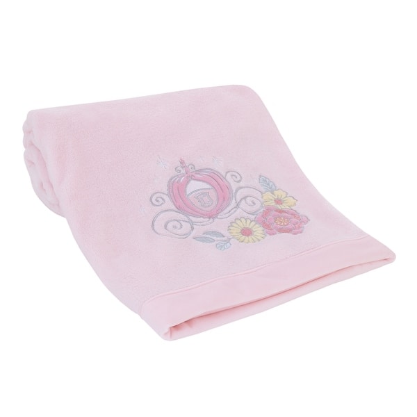 slide 2 of 4, Disney Sweet Princess Super Soft Baby Blanket