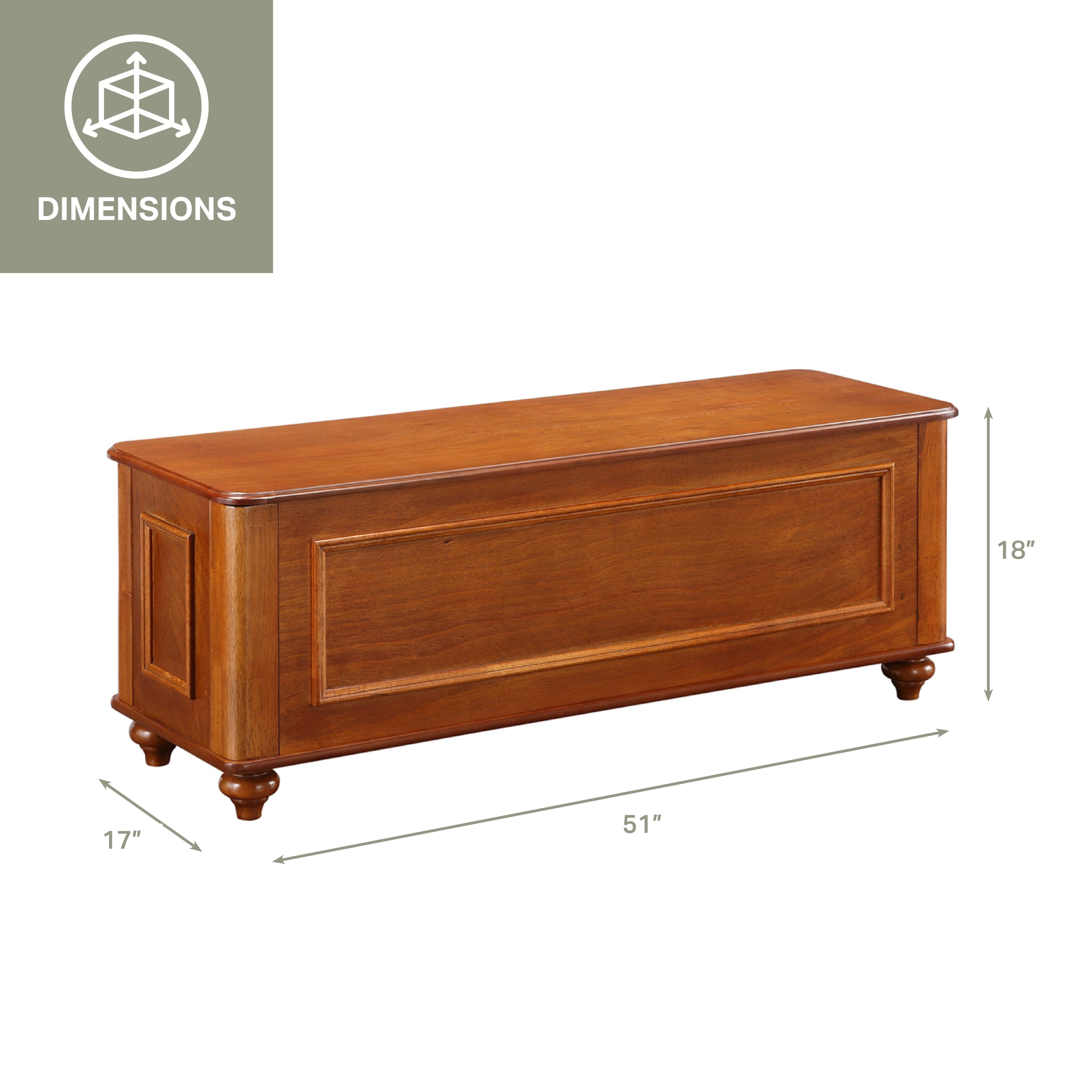 Hope Chest with Gun Concealment - Bed Bath & Beyond - 10112694
