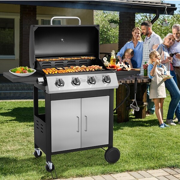 best 4 burner bbq
