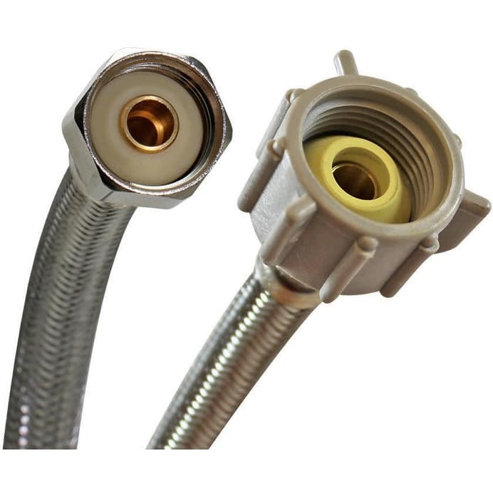 Fluidmaster 12" Toilet Connector with Multiple Connection Sizes - Natural